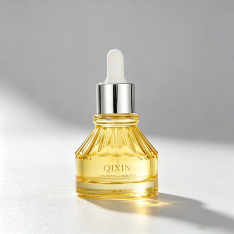 frasco cuentagotas 30ml Yellow Dropper Bottle for Essential Oil – Stylish & Unique Design
