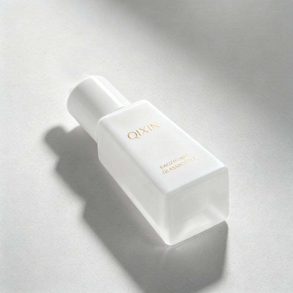frasco cuentagotas 30ml Square Essential Oil Dropper Bottle for Serums