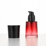 base de maquillaje líquida 30ml Flat Glass Foundation Bottle