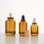 frasco de perfume 30ml / 50ml / 100ml Multi-Size Perfume Spray Bottle with Wooden Cap