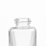 base de maquillaje líquida 30ml Premium Foundation Bottle with Electroplated Components – Classic Black Semi-Transparent Coating