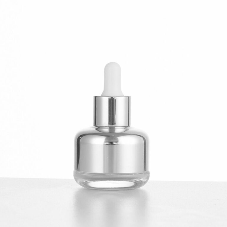frasco cuentagotas 30ml Premium Essential Oil Dropper Bottle with Electroplated Components