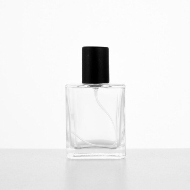 frasco de perfume 50ml Thick-Base Perfume Spray Bottle – Customizable Colors