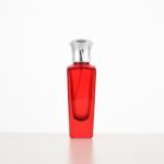 frasco de perfume 50ml Red Perfume Spray Bottle – Customizable Colors