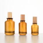 frasco de perfume 30ml / 50ml / 100ml Multi-Size Perfume Spray Bottle with Wooden Cap