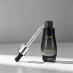 frasco cuentagotas 30ml Classic Black Semi-Transparent Glass Dropper Bottle for Essential Oil