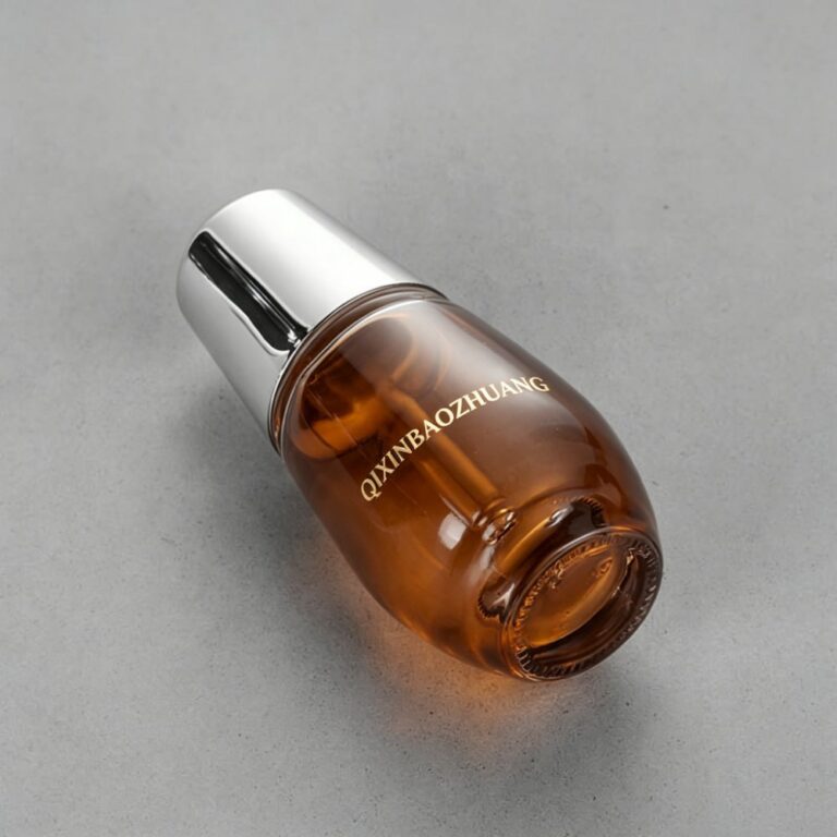frasco cuentagotas 30ml Light Bulb-Shaped Essential Oil Bottle – Premium Press-Type Dropper