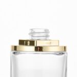 base de maquillaje líquida 30ml Premium Diamond-Pattern Glass Foundation Bottle – Customizable Colors