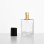 frasco de perfume 50ml Thick-Base Perfume Spray Bottle – Customizable Colors