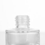 frasco cuentagotas 20ml Blue Dropper Bottle with Electroplated Middle Ring – Customizable Colors