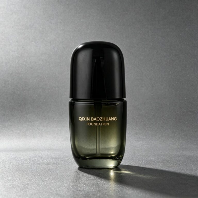 base de maquillaje líquida 30ml Exquisitely Crafted Glass Foundation Bottle