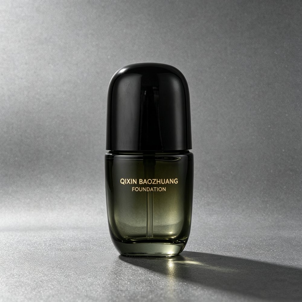base de maquillaje líquida 30ml Exquisitely Crafted Glass Foundation Bottle